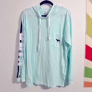 Lightweight long sleeve tshirt hoodie